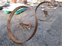 (2) Wheel with Axles