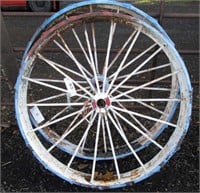 (2) Steel Wheels