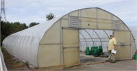 Greenhouse #4- X. S. Smith 24' x 96', 2300 sq ft