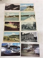 Lot of 10 Goderich, Ontario postcards.