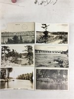 Lot of six Kenora, Ontario postcards.