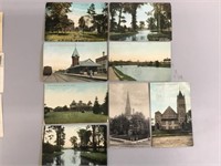 Lot of eight Berlin, Ontario postcards.