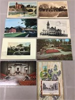 A lot of eight Stratford, Ontario postcards.