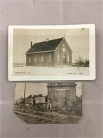 Pair of Canfield, Ontario postcards.