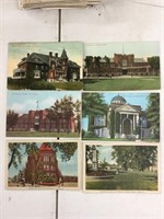 Lot of six Chatham, Ontario postcards.