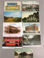 Lot of 11 London, Ontario postcards.