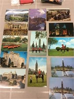 Lot of 13 Ottawa, Ontario postcards.