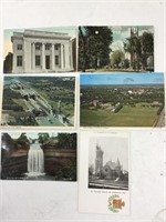Lot of six St. Catharines, Ontario postcards