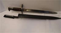 1892 Modified Bayonet marked 1900 w/Scabbard
