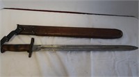 1905 Modified US Bayonet Stamped RIA 1906