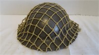 British Helmet w/Net & Liner-possible World WarII