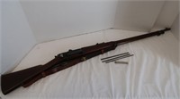 Model 1892 Krag with 1896 modifications. All parts