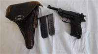 P38 Walther manufactured. AC41 on slide and trigge