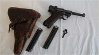 P-08 Luger-S/42 on toggle, 1937 on receiver-