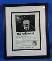 Authentic 1973 Quaker State Oil advertisement