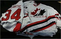 20 Numbered Team Canada -Atlantic Hockey jerseys