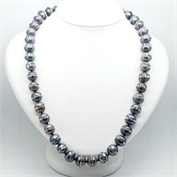 29O- sterling freshwater pearl necklace $250