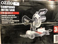 OZITO COMPOUND SAW-NEW IN BOX