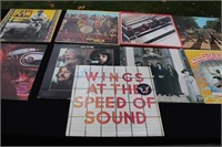 Beatles,Wings & Ram Rock Vinyl Albums