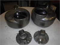 Stainless Steel Milk Cans with Pulsators