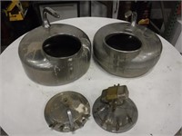 Stainless Steel Milk Cans with Pulsator