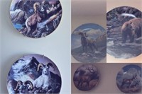 (9) Montana Wildlife Collectors Plates