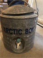 2 Gallon Arctic Boy Galvanized Container