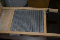 SMALL ANTIQUE WASHBOARD
