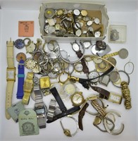 Lot of Vintage & Antique Wrist Watch Parts