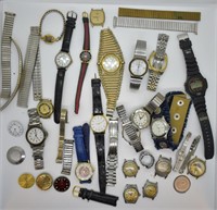 Lot of Vintage Watches & Parts