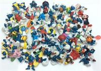 LARGE COLLECTION OF SMURFS FIGURINES