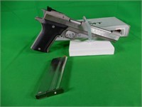 .22 Mag. AMT Automag II Pistol,  Stainless Steel