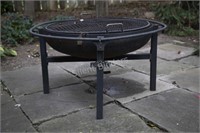 Rivergrille Cowboy Fire Pit Grill With Hook