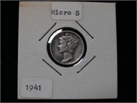 1941-S Mercury Silver Dime