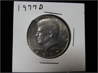 1977-D  Kennedy Half Dollar
