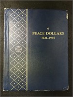 Complete Book of Peace Silver Dollars