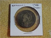 1944 Netherlands Gulden Coin