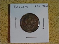 Japanese 100 Yen Coin