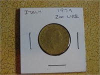 1979 Italy 200 Lire Coin