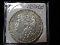 1882-O  Morgan Silver Dollar - O Over S