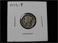 1923-P Mercury Silver Dime