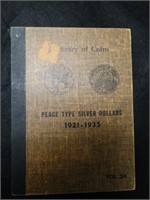 Complete Book of Peace Silver Dollars