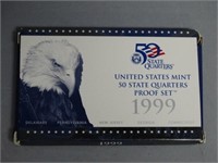 1999 U.S. Mint Quarter Proof Set