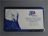 2001 U.S. Mint Quarter Proof Set