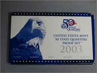 2003 U.S. Mint Quarter Proof Set