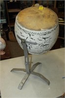 Vintage Painted Drum