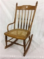 Child's Spindle Back Rocking Chair w/ Cane