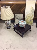 Lg. Group of Oriental Pieces Including