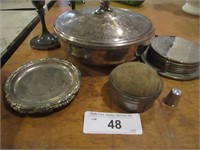 Silverplate Serving Dish