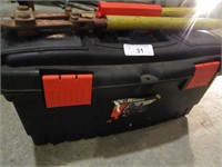 Tool Box with tools